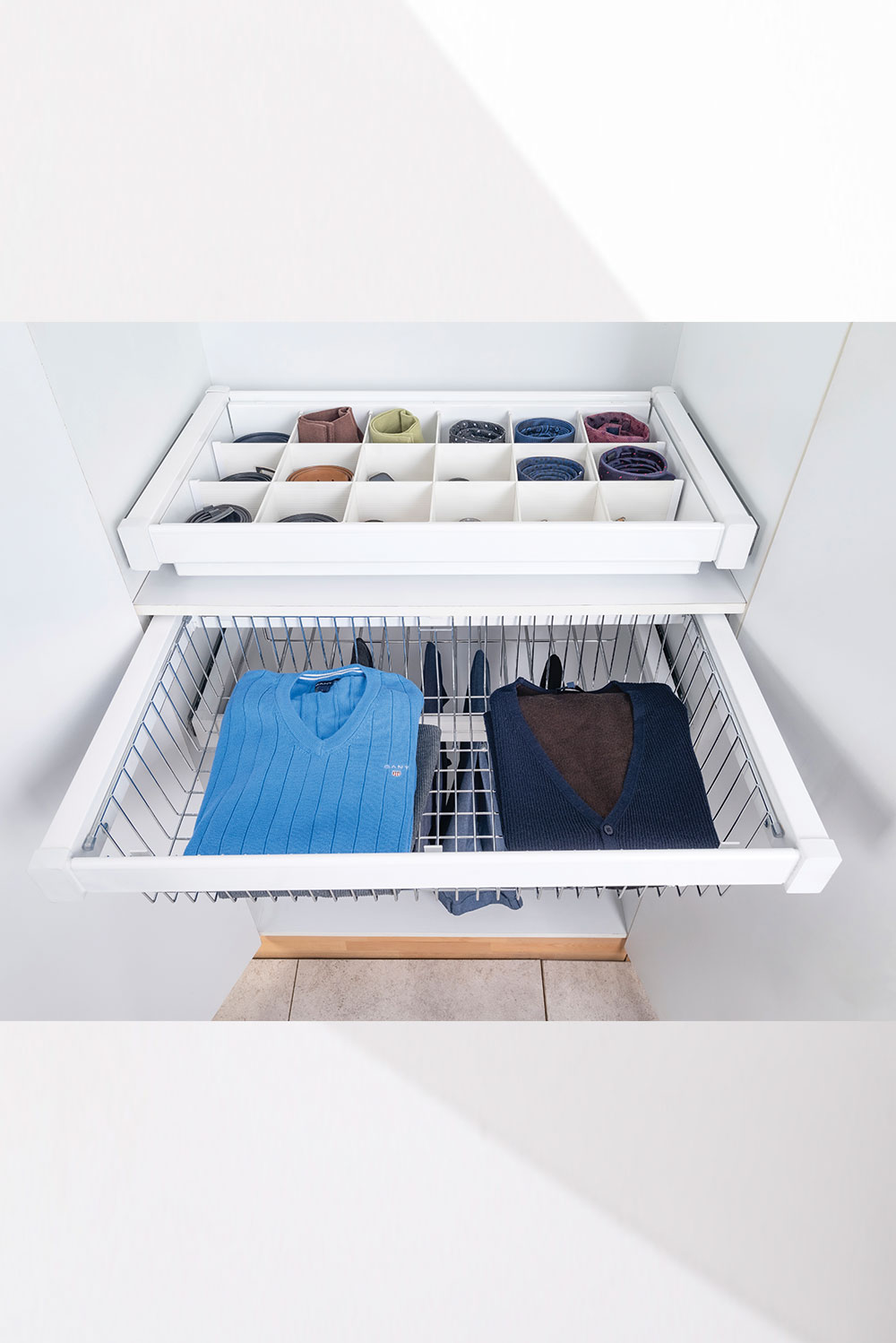 Tandem Aluminium Drawer Basket