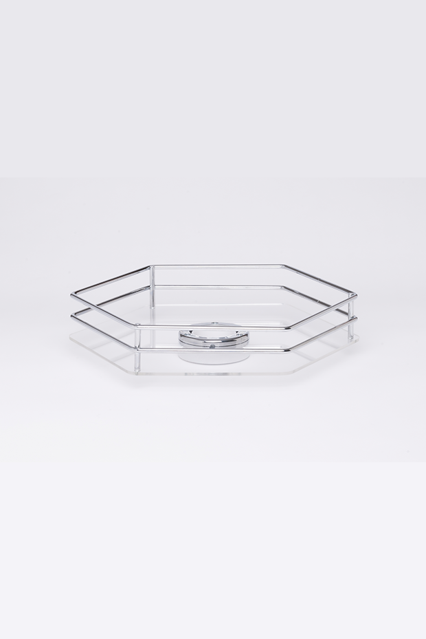 Hexagonal Plexi Basket